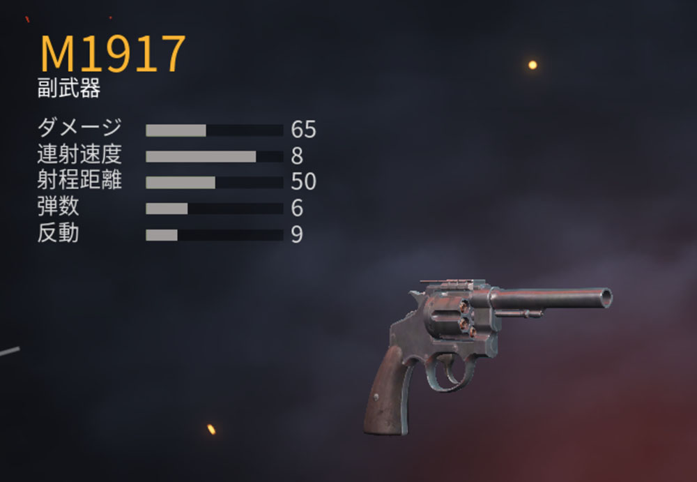 荒野行動　PC版アップデートで新武器「M1917 リボルバー」追加と武器の調整がメインです。
