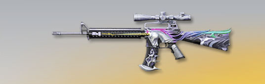 荒野行動 武器スキン M16A4 幻のユニコーン 先鋒版